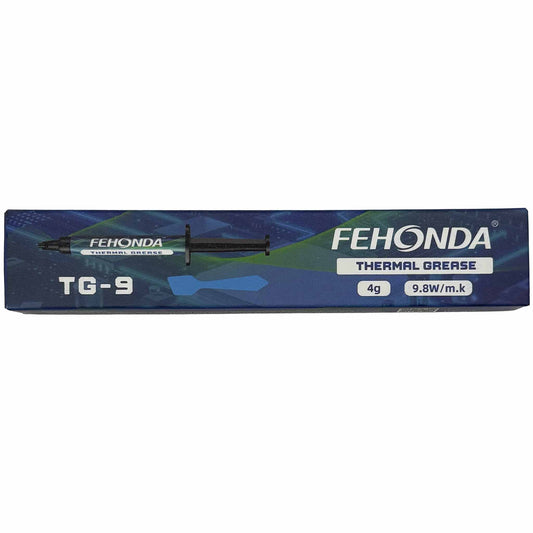 Fehonda TG-9 Thermal Paste  9.8W/mK Thermal Paste  High Performance Thermal Paste  Fehonda Thermal Interface Material  Thermal Paste for CPU and GPU  Best Thermal Paste for Gaming  Thermal Paste for Overclocking  Thermal Paste for Electronics  TG-9 Therma